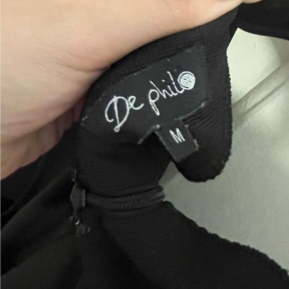 Pre-loved super flattering De Philo little black dress - Picture 5 of 7